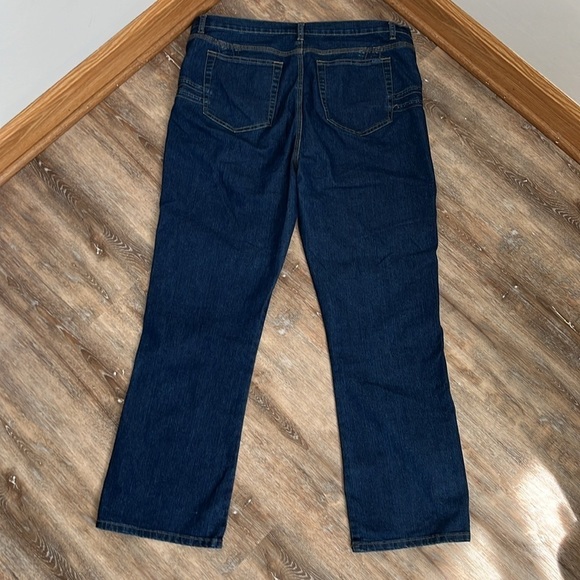 Kymaro Curve Control Jeans Women's Size 15 / 16 29 Inch Inseam Dark Wash - Picture 14 of 15